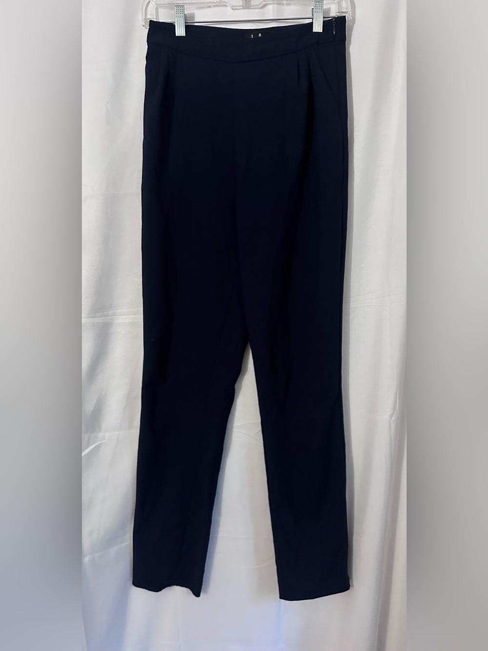 Lulu's Navy Straight-Leg Dress Pants